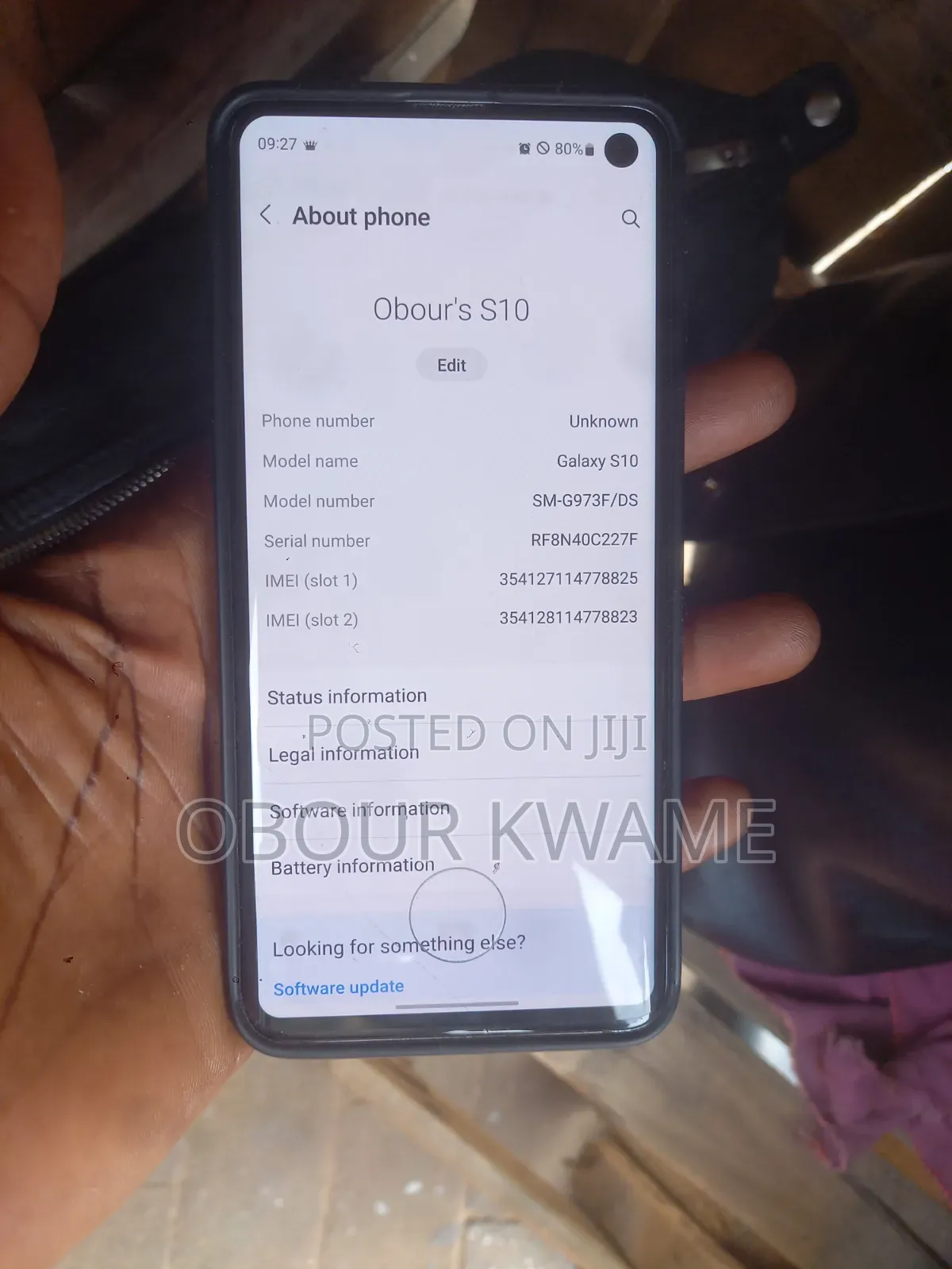 Samsung Galaxy S9 Plus 64 GB Black