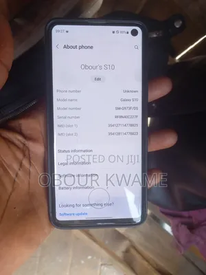 Samsung Galaxy S9 Plus 64 GB Black