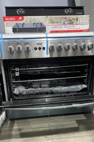 60x90 Cooking Stove With Oven and Grill (4+1)
