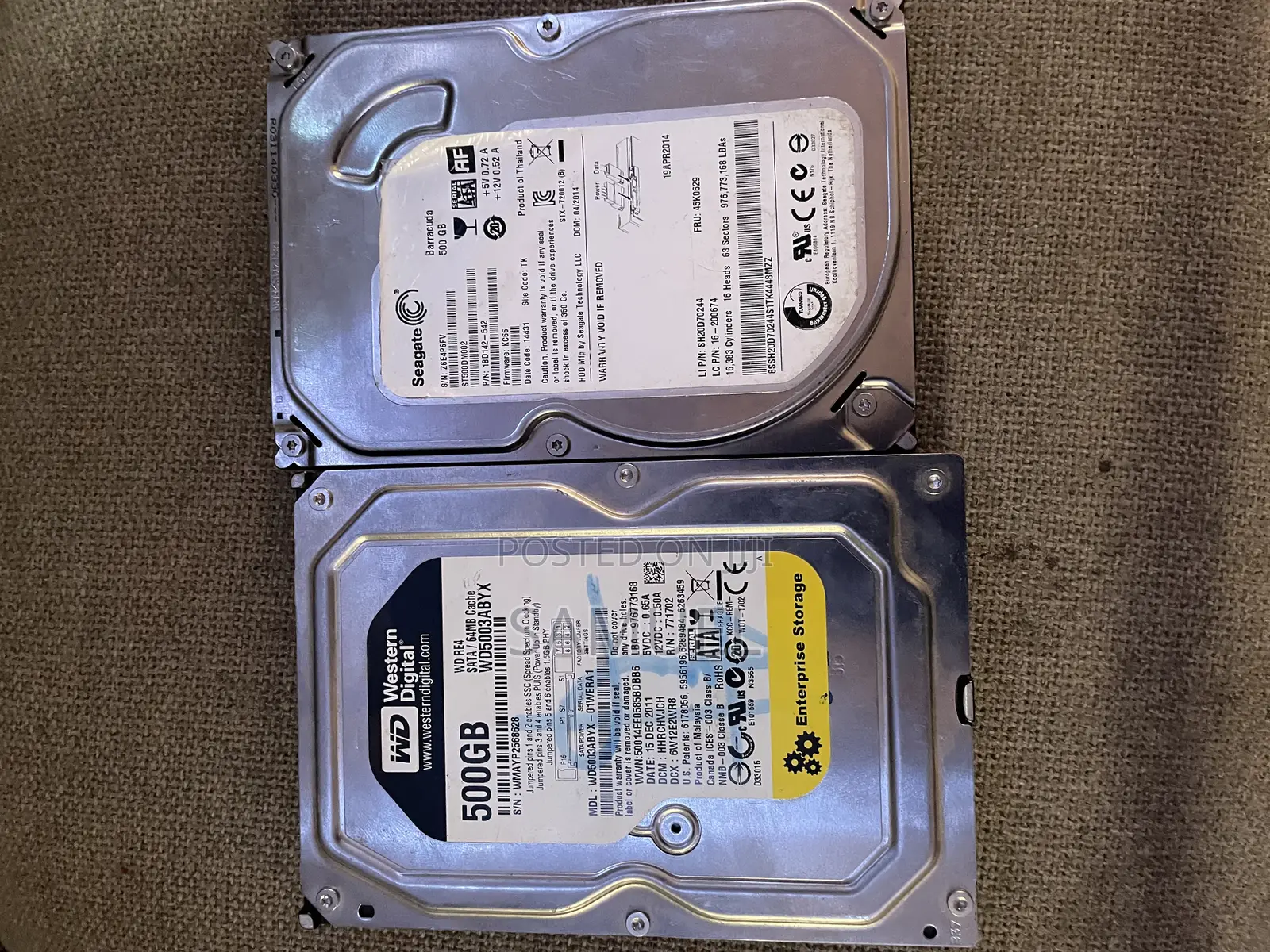 Desktop Hard Drive HDD 500gb