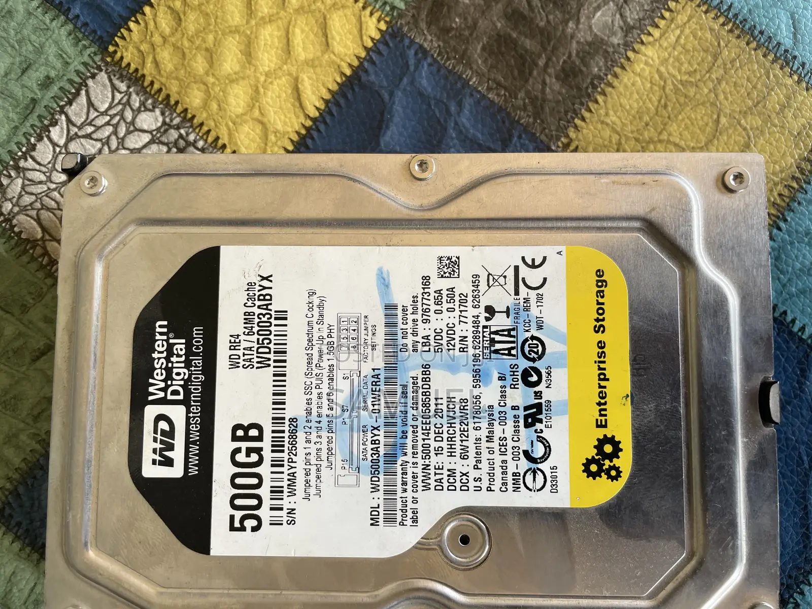Desktop Hard Drive HDD 500gb