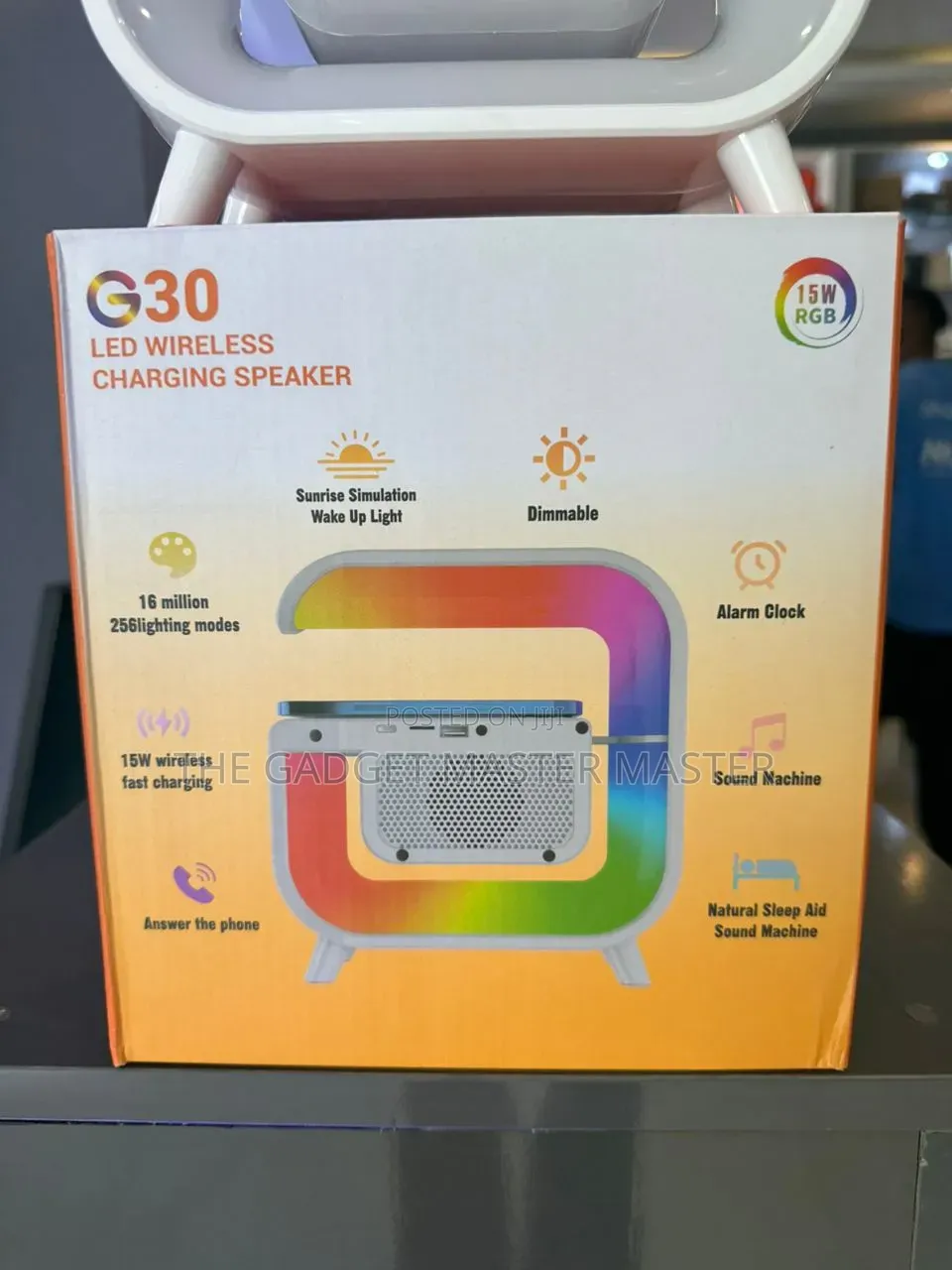 G30 Led Wireless Charging Speaker