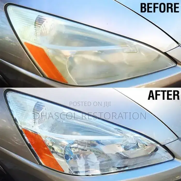 Quality Headlight Restoration Services in Kumasi.