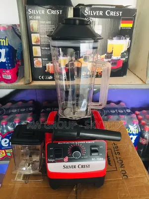 2-in-1 Silver Crest Blender