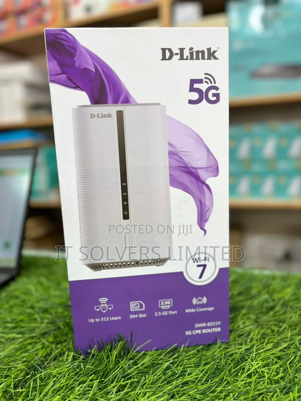 D-Link 5g Wi-Fi 7 Cpe Router (Dwr-8211v)