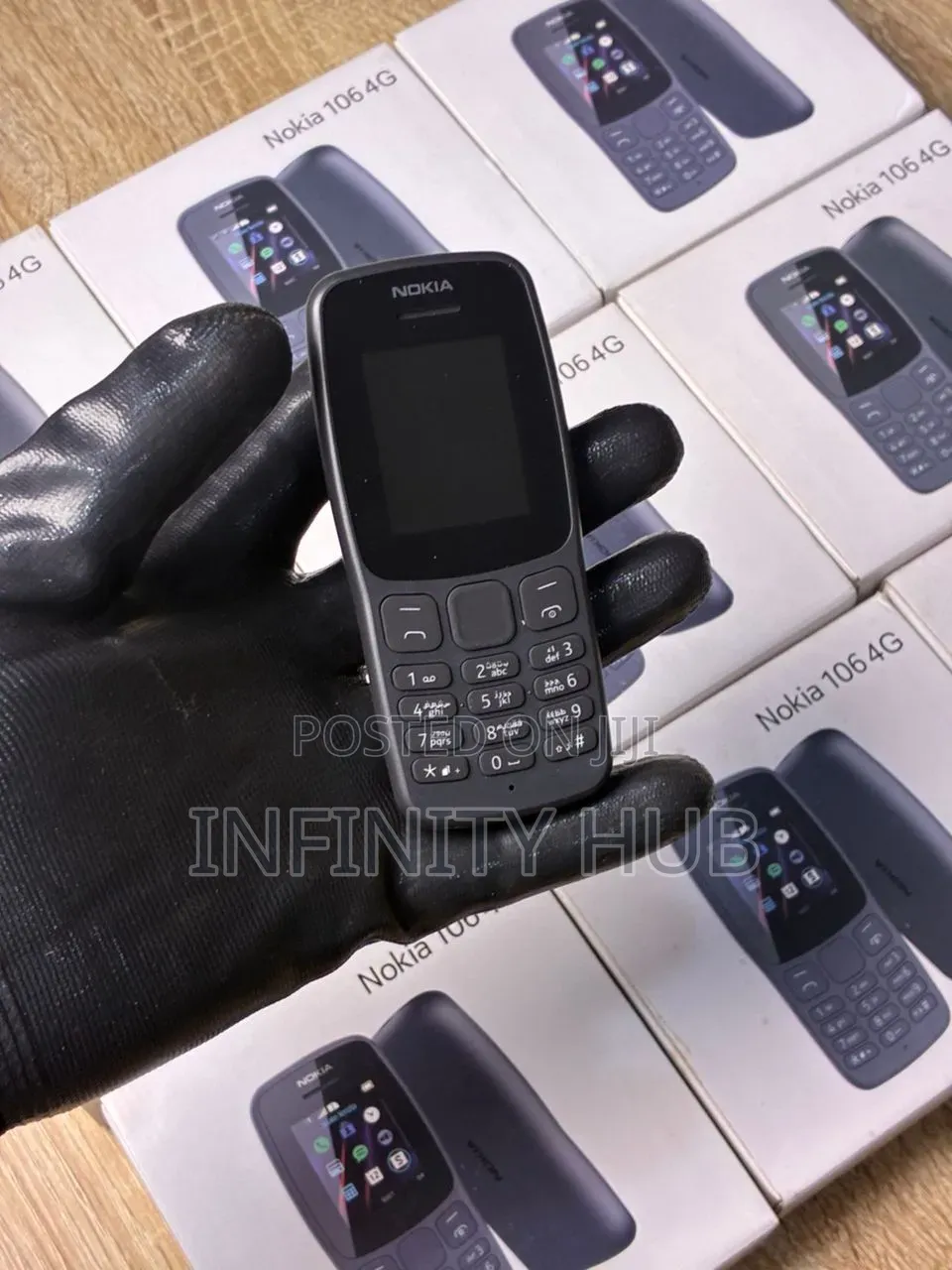 New Nokia 106 Black