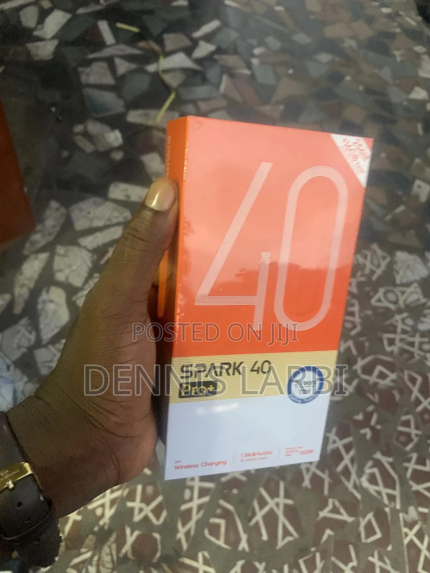New Tecno Spark 40 Pro+ 256 GB Black