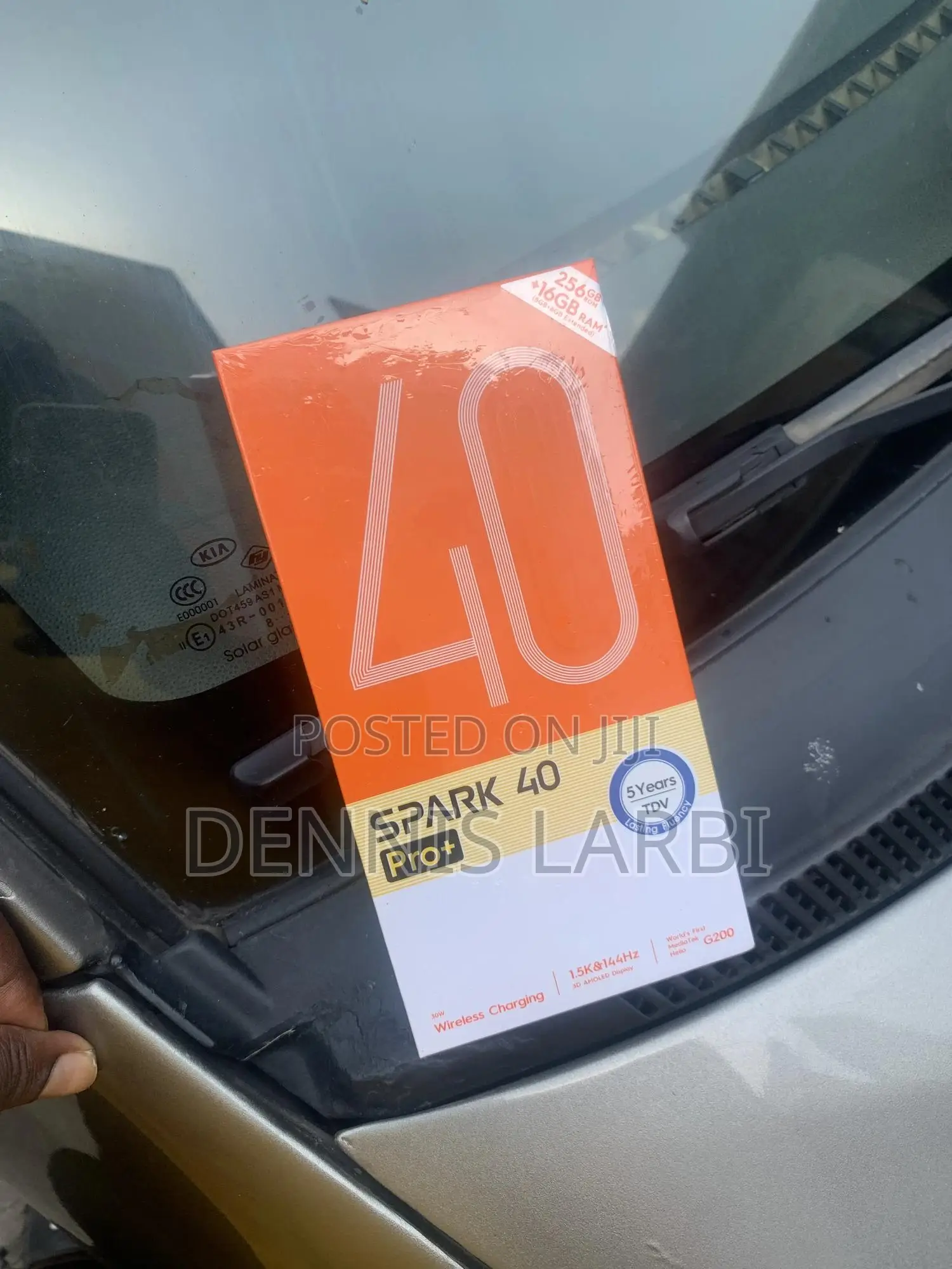 New Tecno Spark 40 Pro+ 256 GB Black