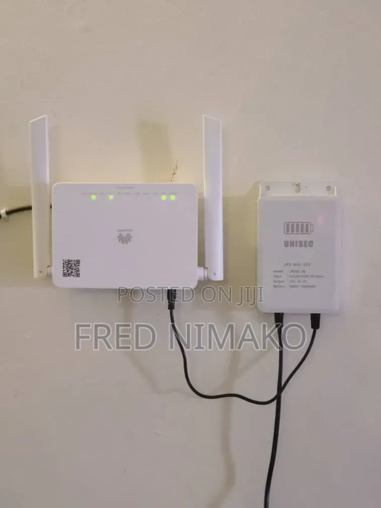 12 Volt 5400 Mah Mini Ups for Wifi Routers, Turbonet, Fibre Broadband