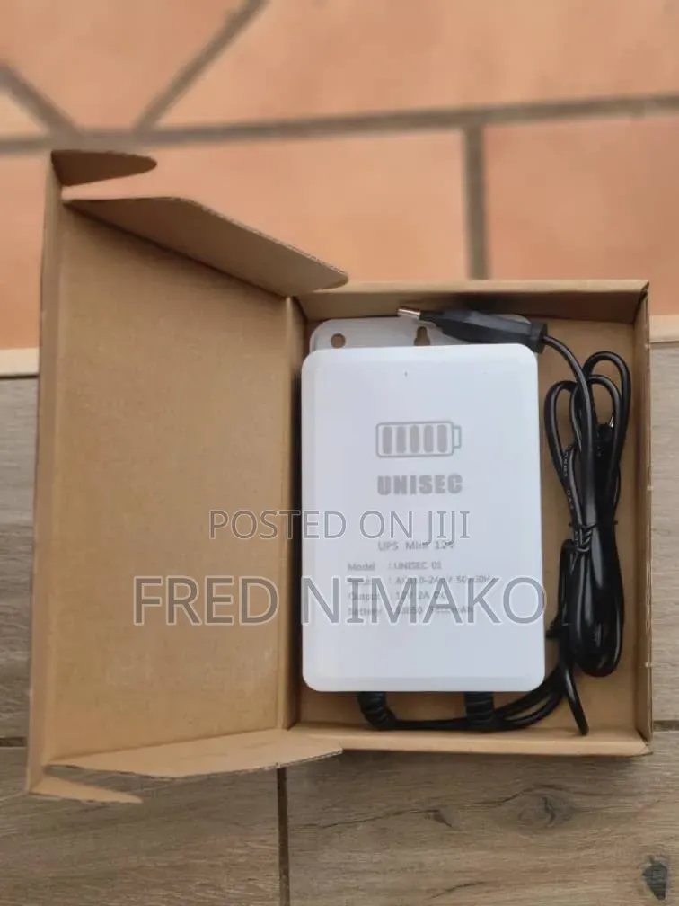 12 Volt 5400 Mah Mini Ups for Wifi Routers, Turbonet, Fibre Broadband