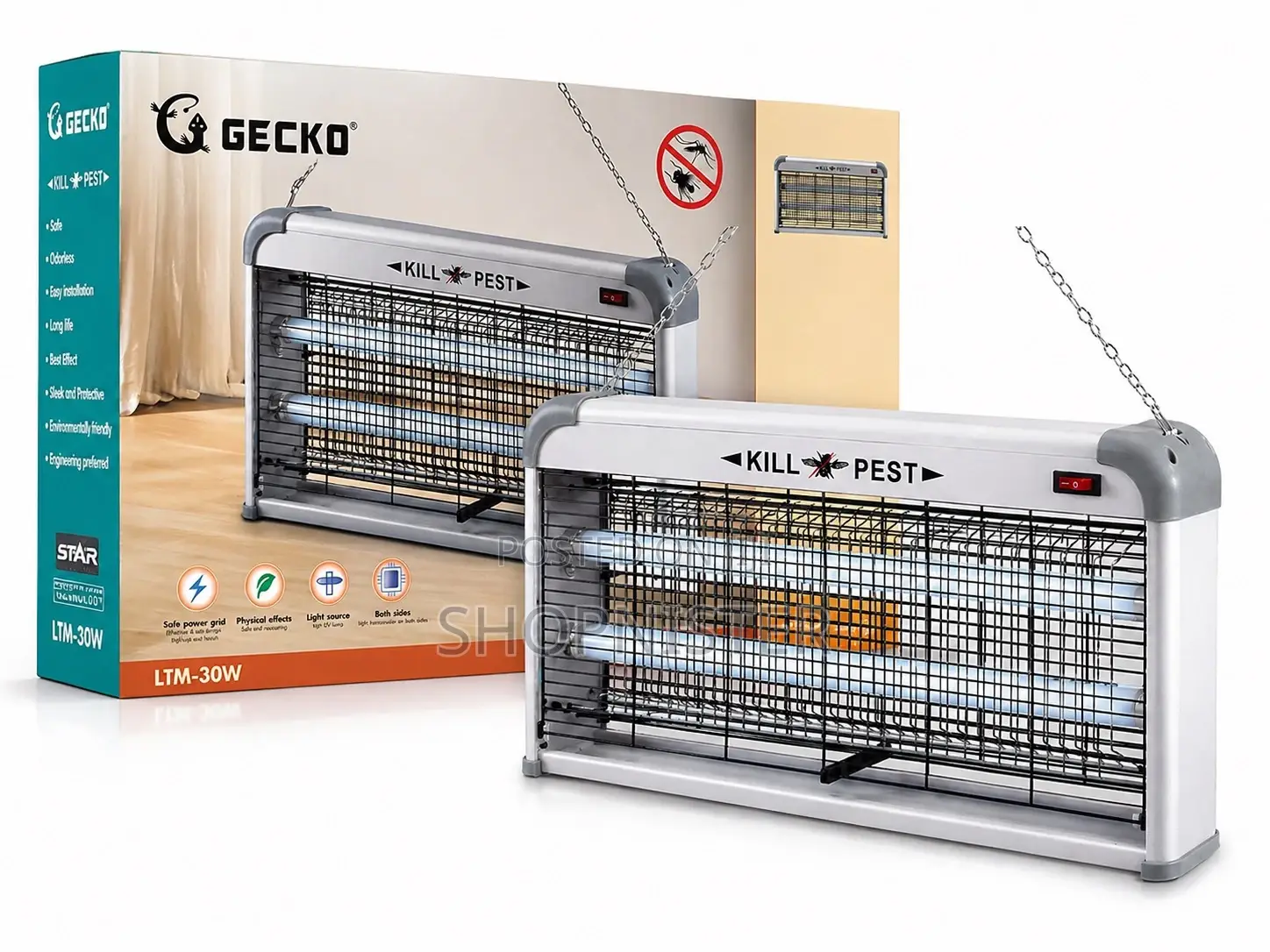 Gecko 30w Electric Mosquito Killer Lamp