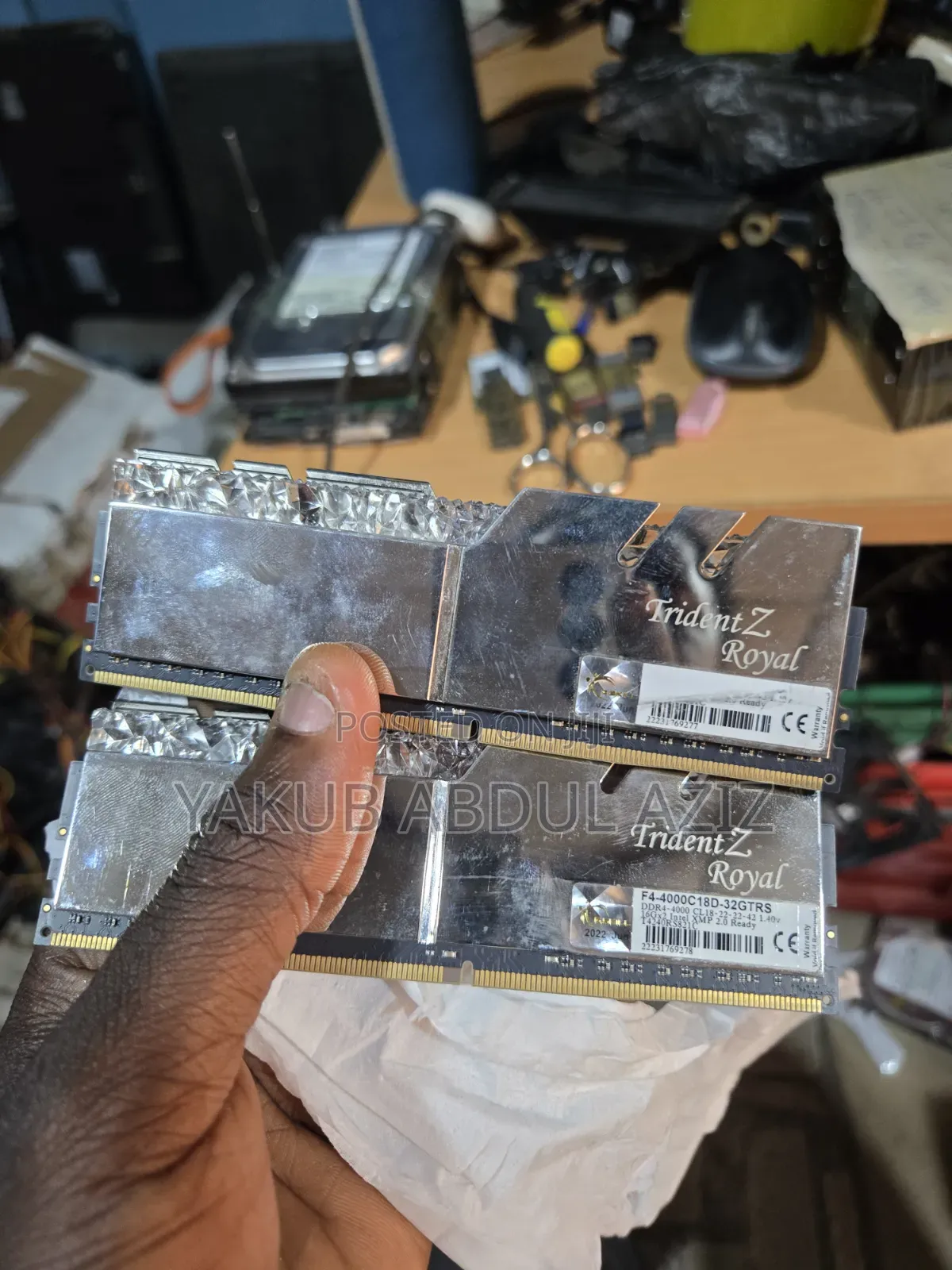 Gaming Ddr4 RGB Ram 4000hz 32gig