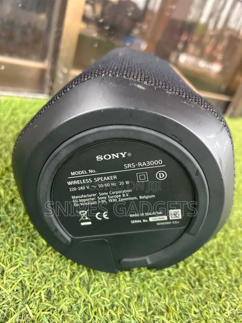 Sony SRS Ra3000 Wireless/Bluetooth Smart Speaker (Alexa)