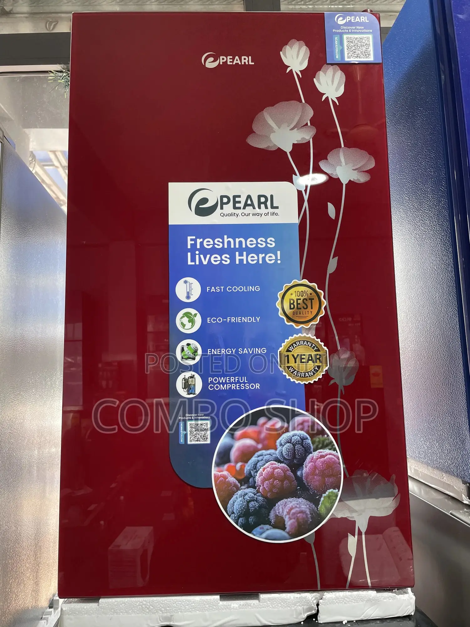 Pearl 80l Table Top Fridge