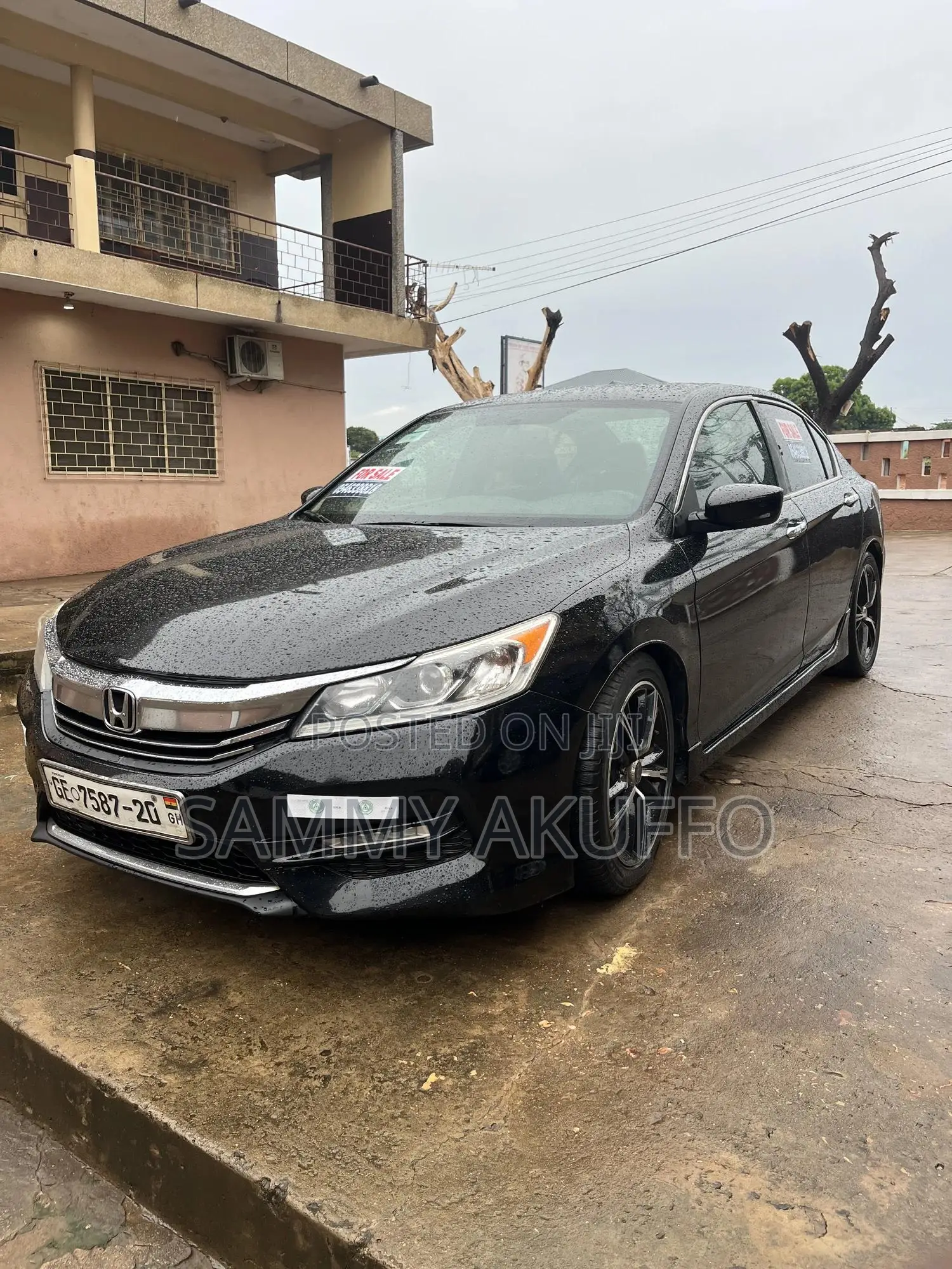 Honda Accord Sport 4dr Sedan FWD (2.4L 4cyl 2A) 2016 Black
