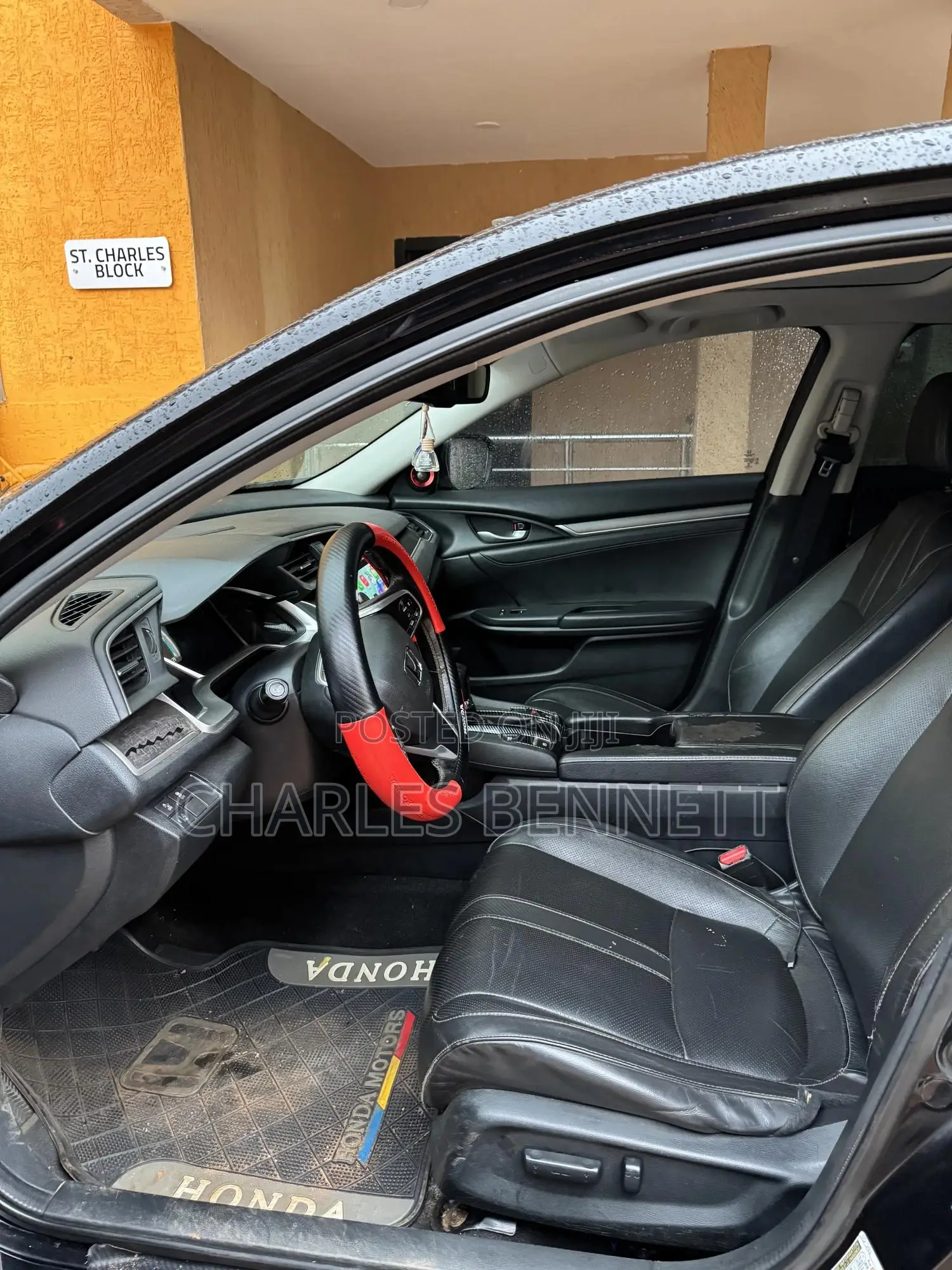 Honda Civic Touring 4dr Sedan (1.5L 4cyl) 2017 Black