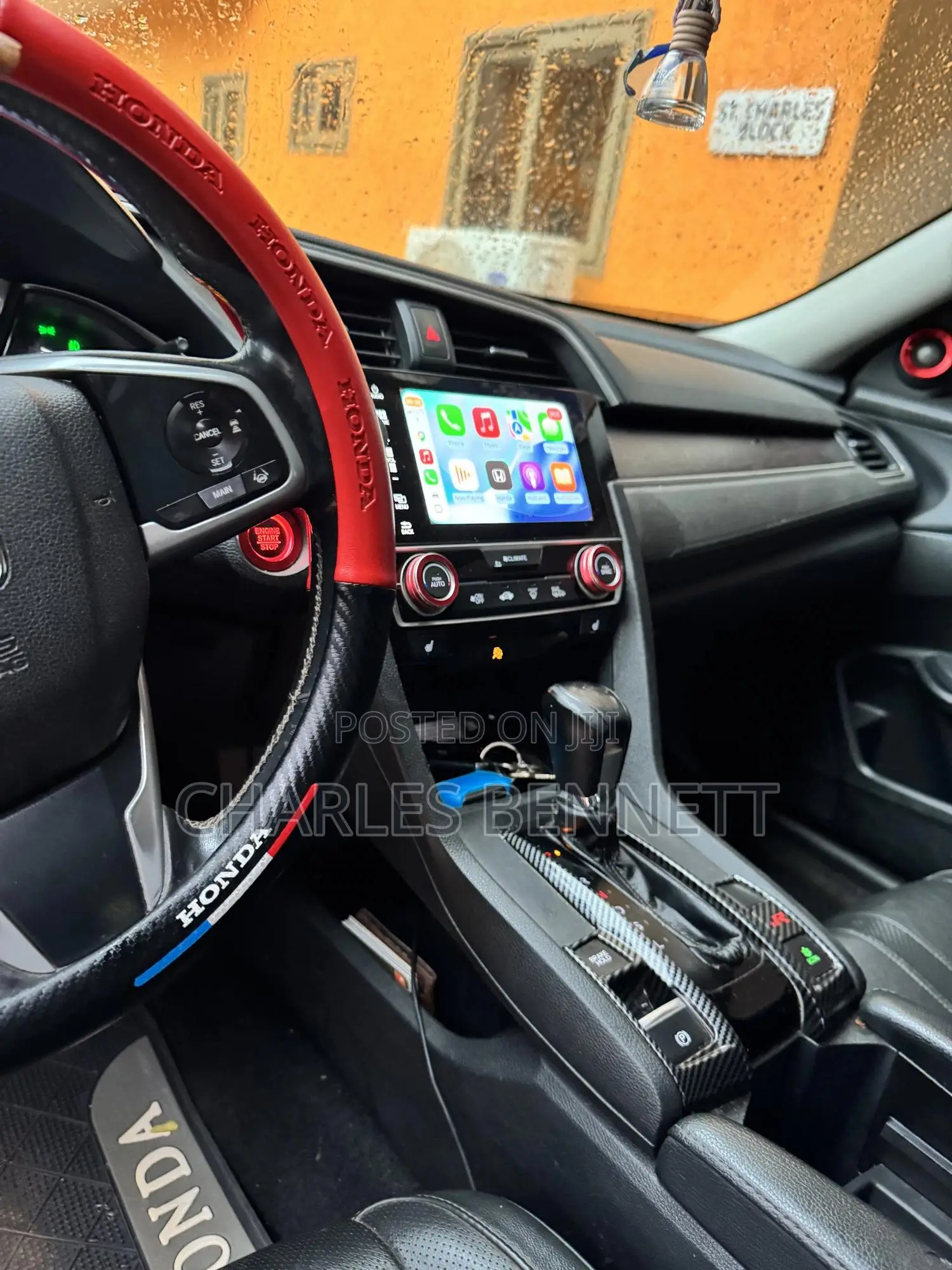 Honda Civic Touring 4dr Sedan (1.5L 4cyl) 2017 Black
