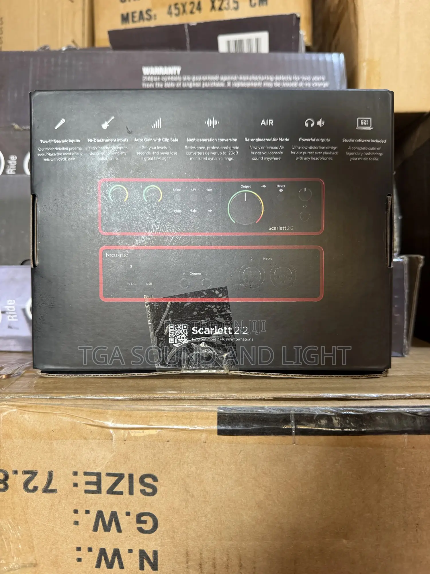 Focusrite 2i2 4th Generation Audio Interface
