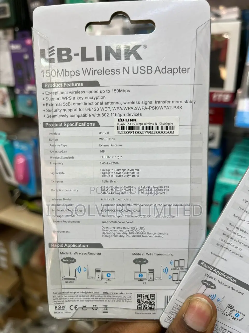 Lb Link 150mbps Wireless Adapter