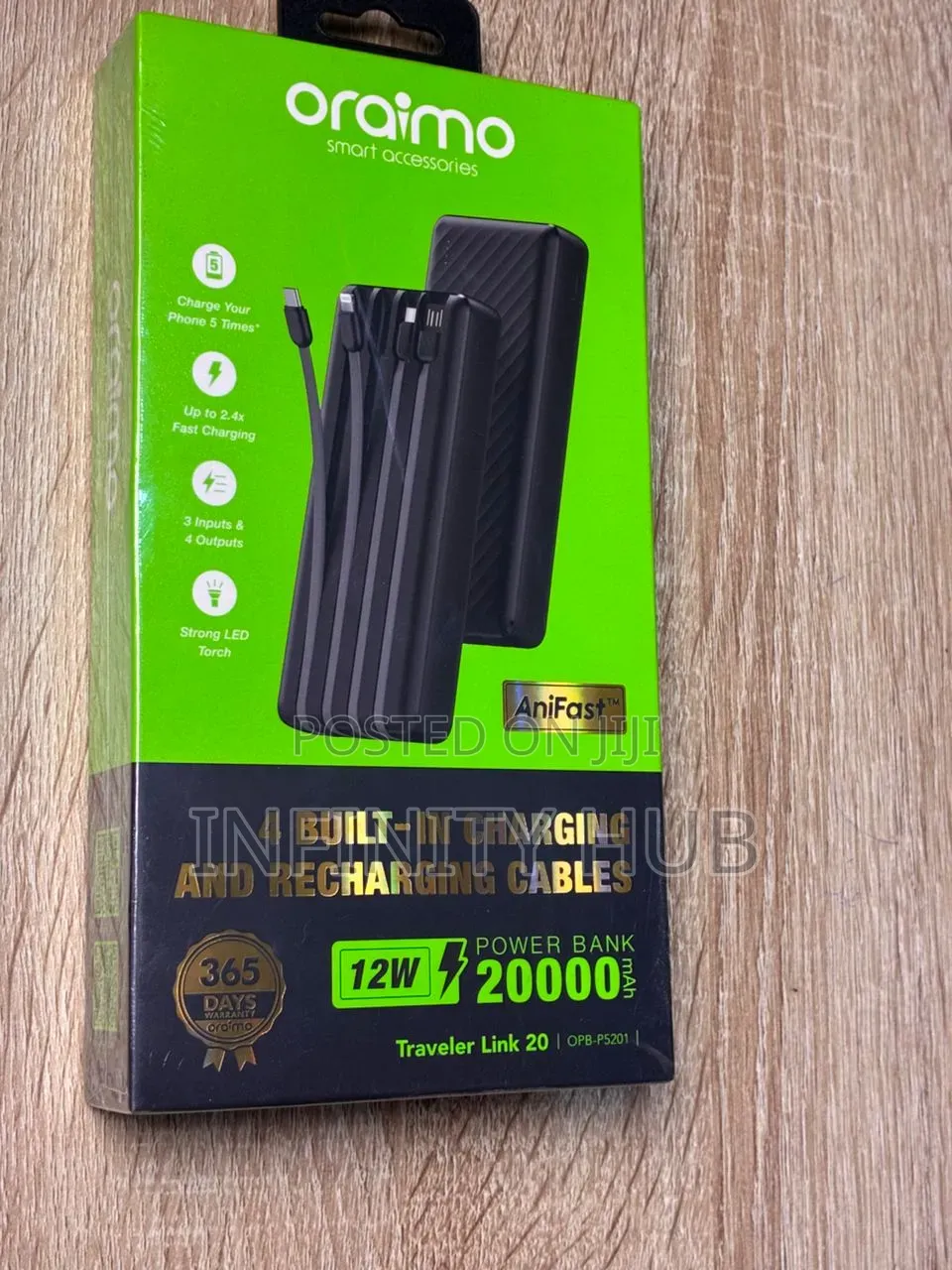 20,000mah Oraimo Powerbank