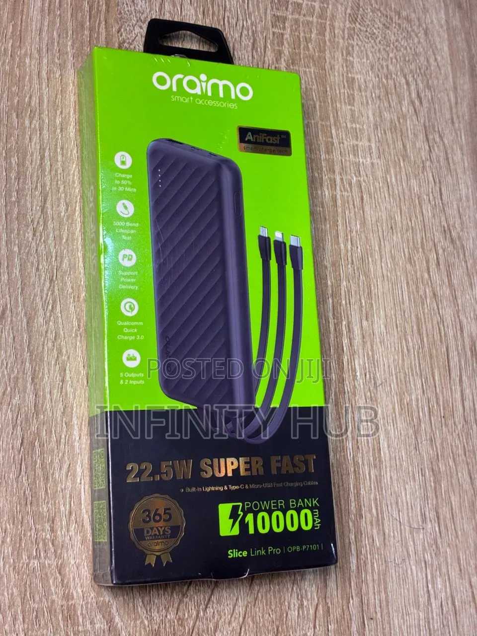 Oraimo Powerbank 10,000mah