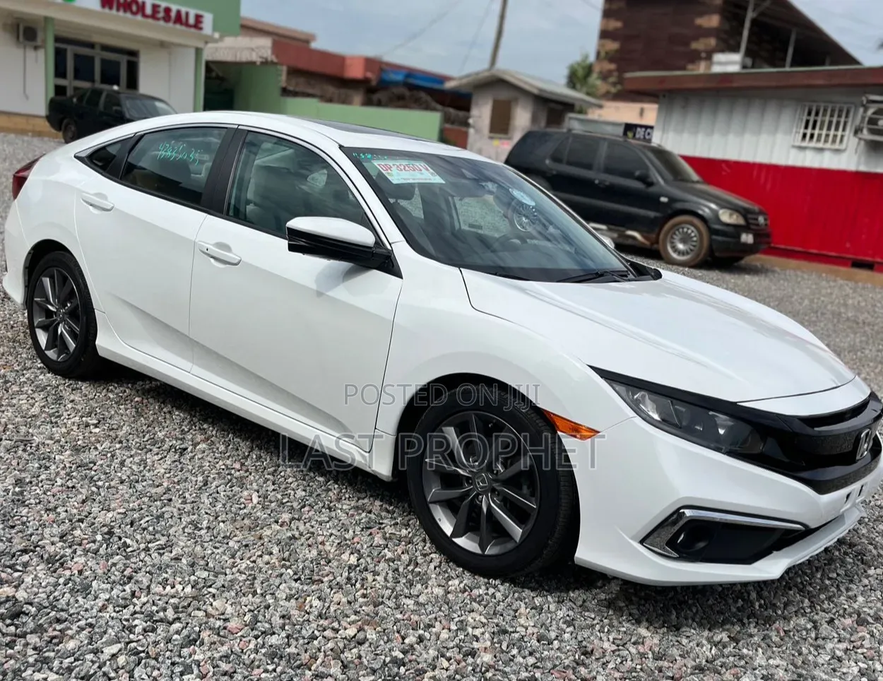 Honda Civic EX Sedan 2019 White