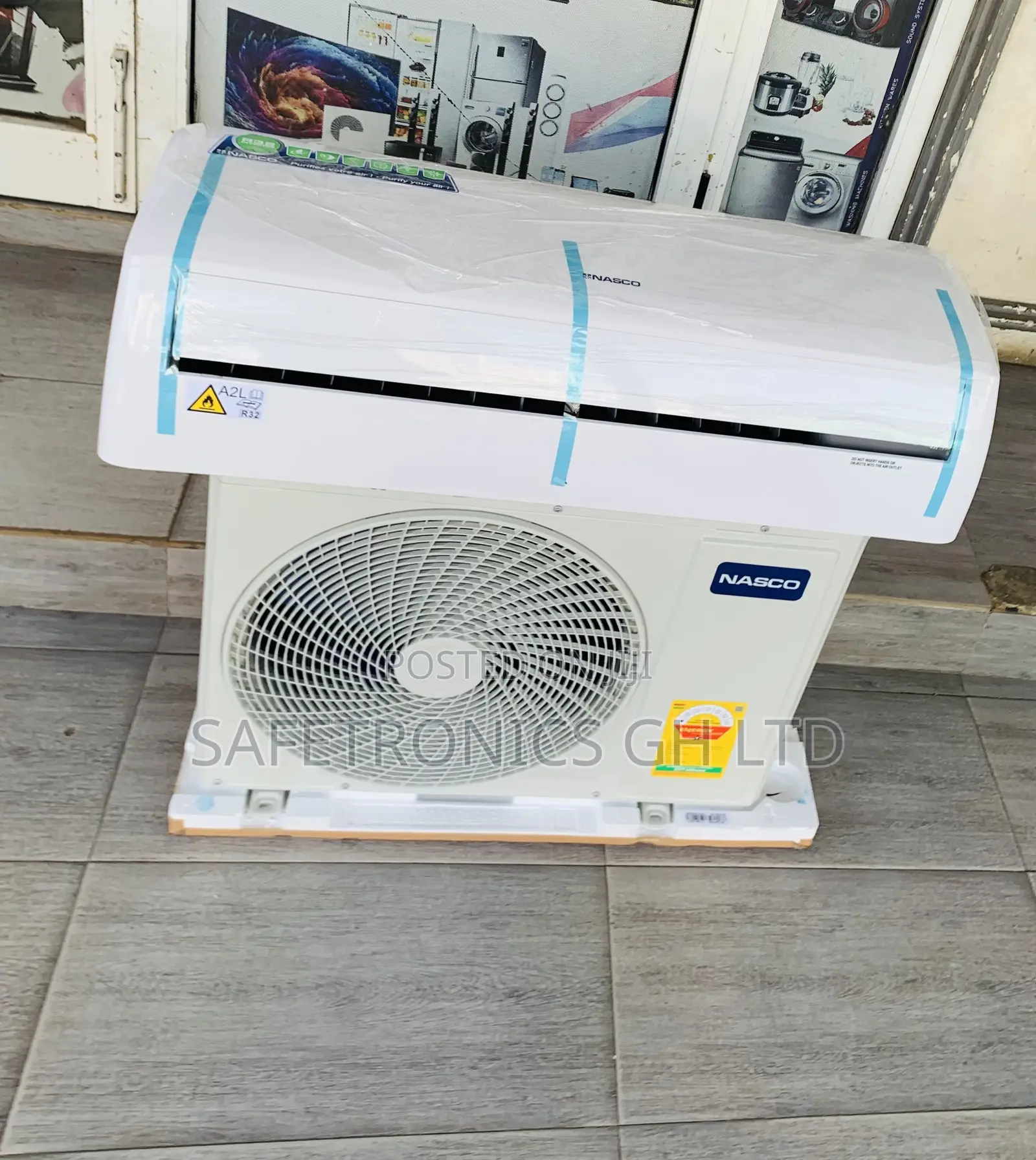 Choose White Nasco 1.5hp R410 Split Air Conditioner