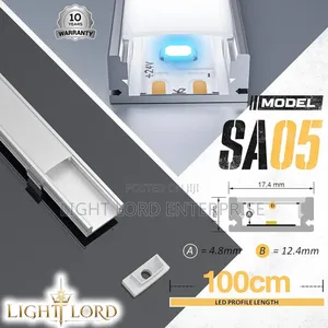 12mm Aluminum Profile Channel 3meters