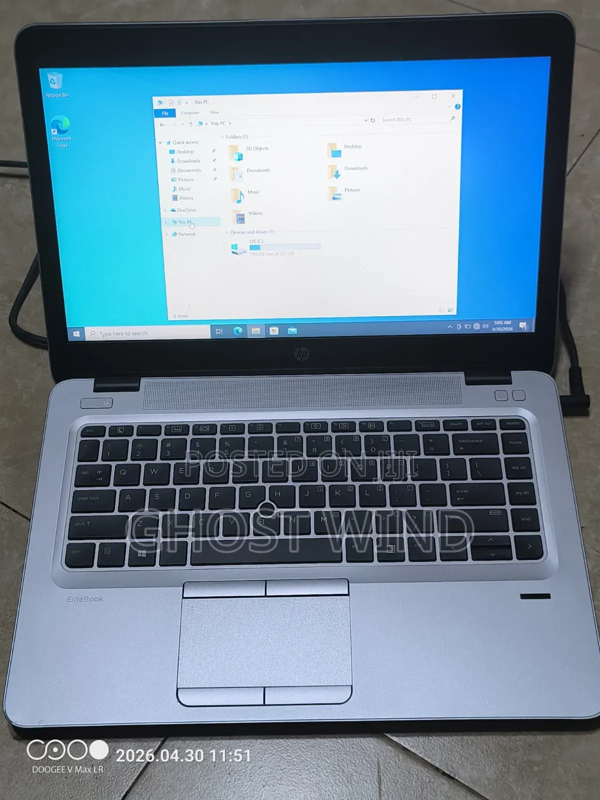 Laptop HP EliteBook 745 8GB AMD A8 HDD+SSD 256GB