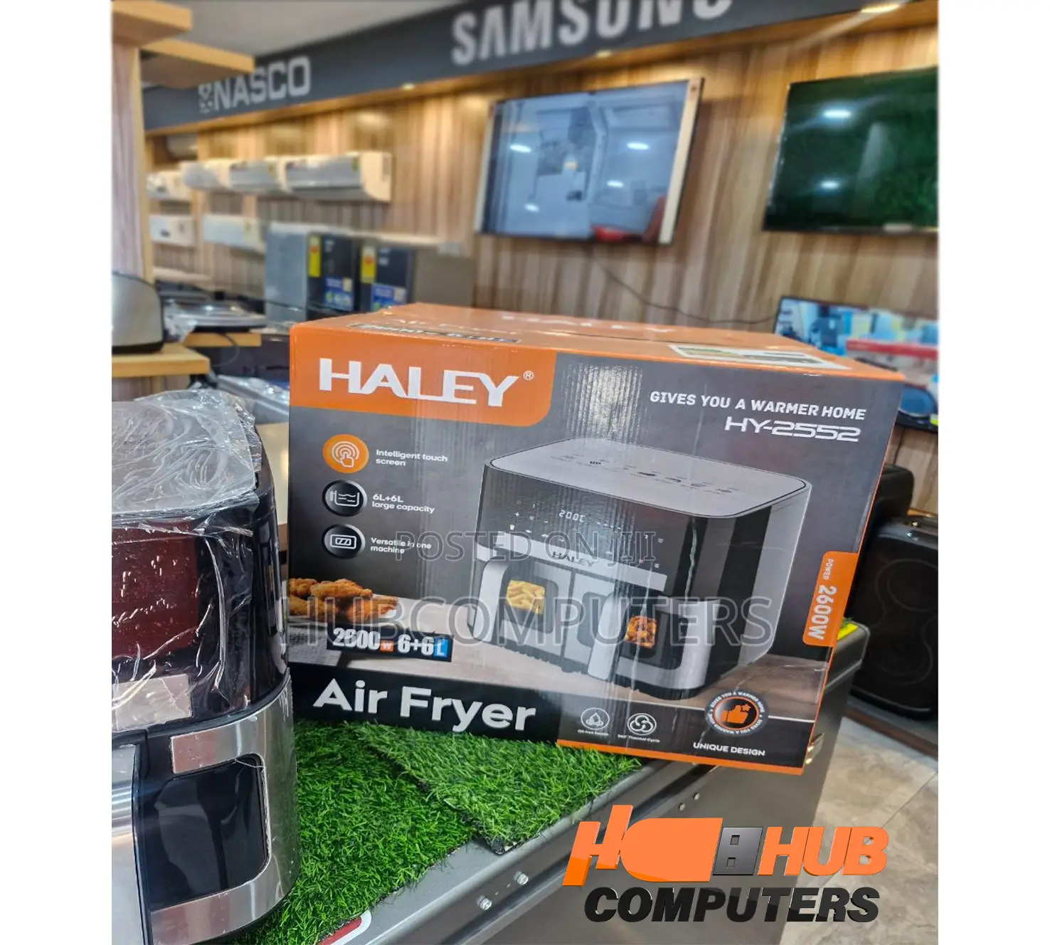 Haley-Hy-2552air Fryer Maker - Double