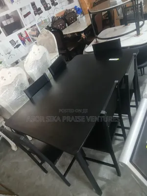 Wooden Dining Table and Chair