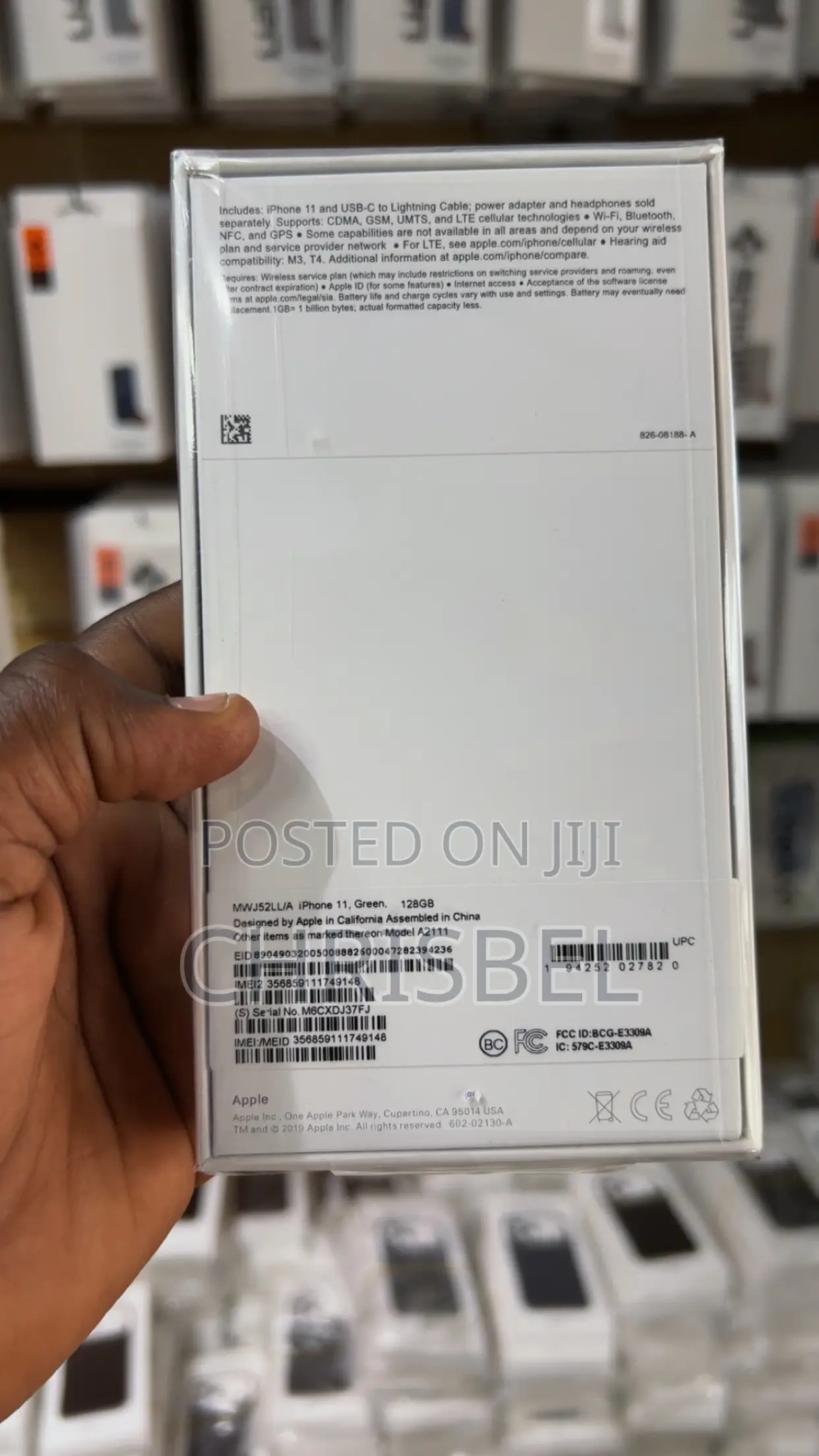 New Apple iPhone 11 128 GB Green