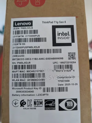New Laptop Lenovo ThinkPad 2 32GB Intel Core Ultra 9 SSD 1T