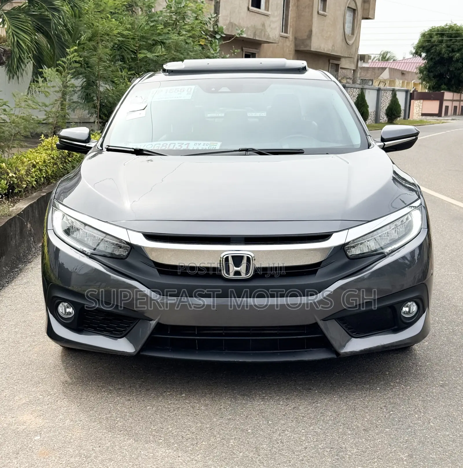 Honda Civic Touring 4dr Sedan (1.5L 4cyl) 2016 Black