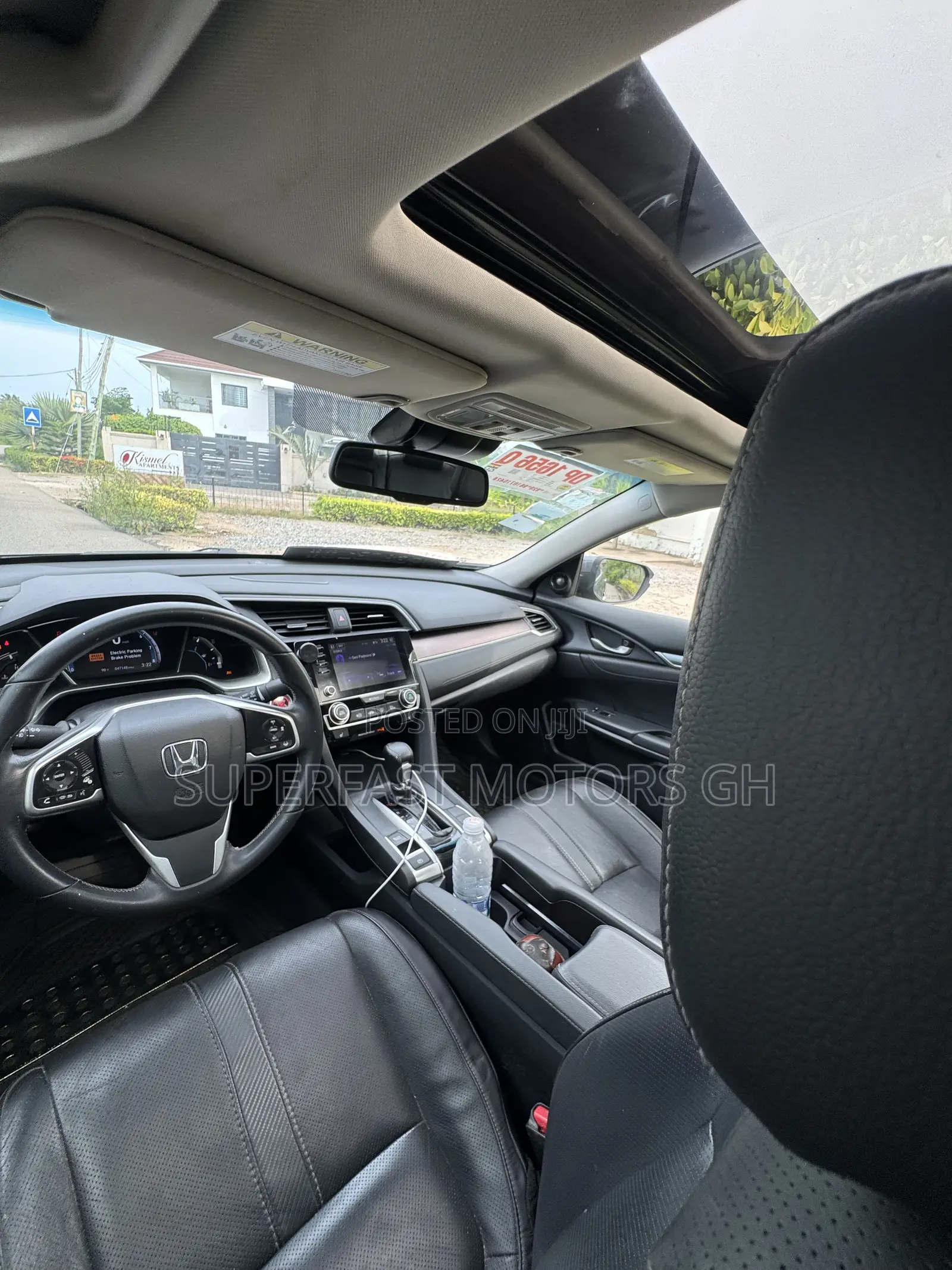 Honda Civic Touring 4dr Sedan (1.5L 4cyl) 2016 Black