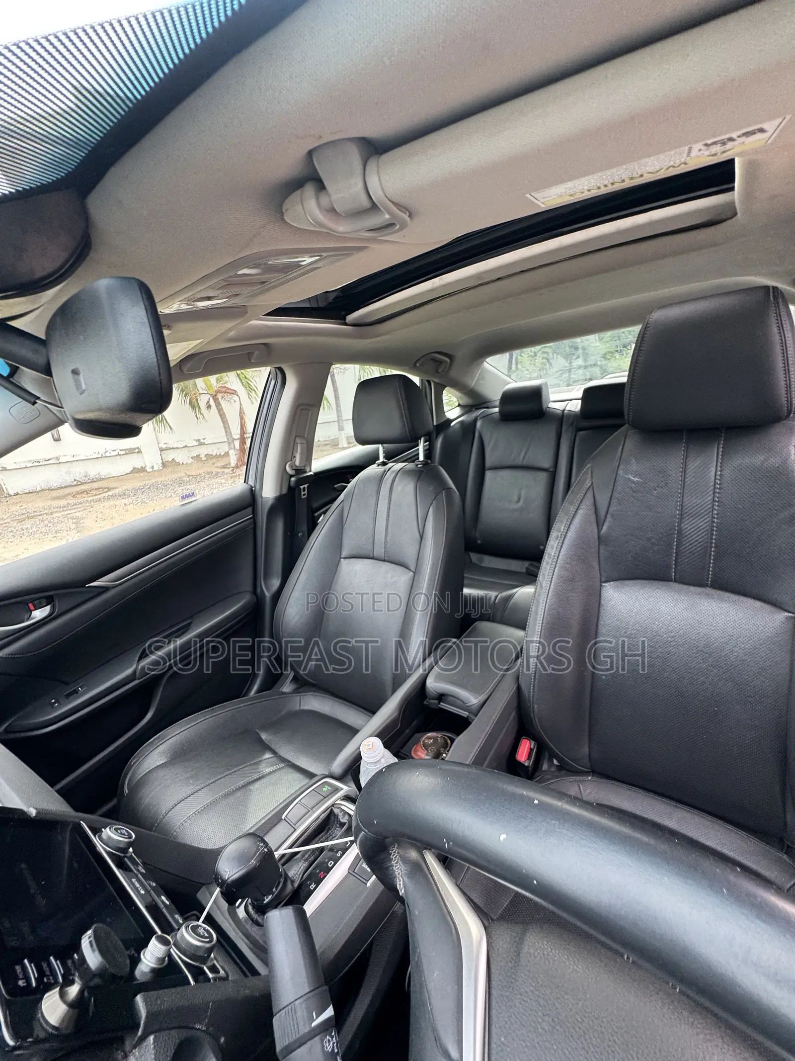 Honda Civic Touring 4dr Sedan (1.5L 4cyl) 2016 Black