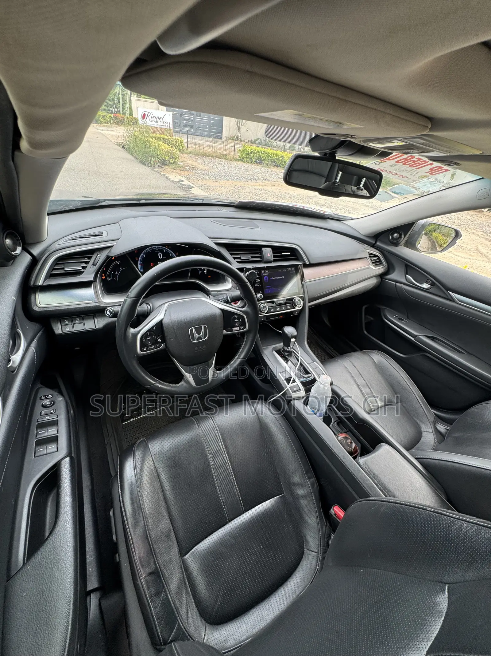 Honda Civic Touring 4dr Sedan (1.5L 4cyl) 2016 Black
