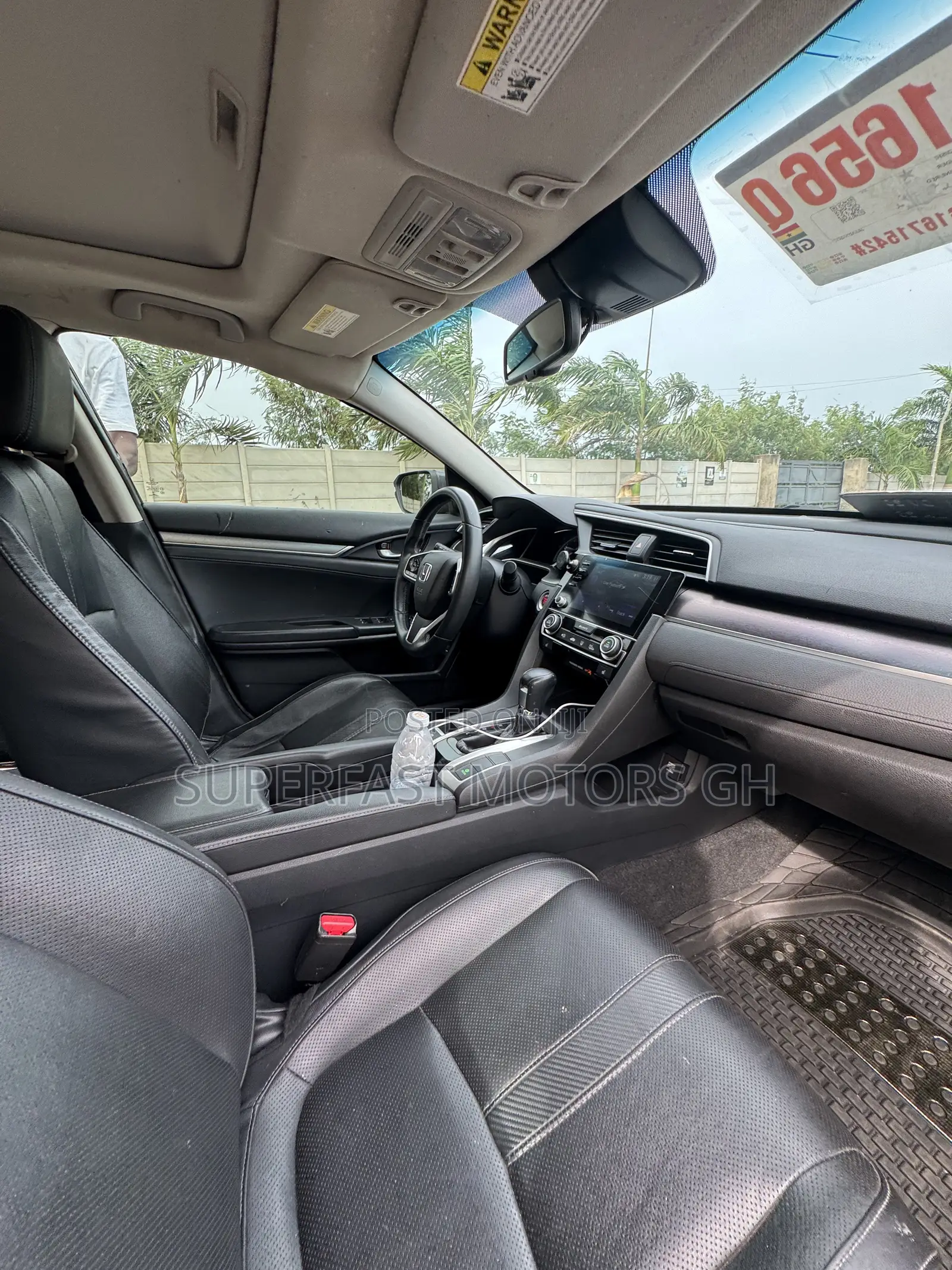 Honda Civic Touring 4dr Sedan (1.5L 4cyl) 2016 Black