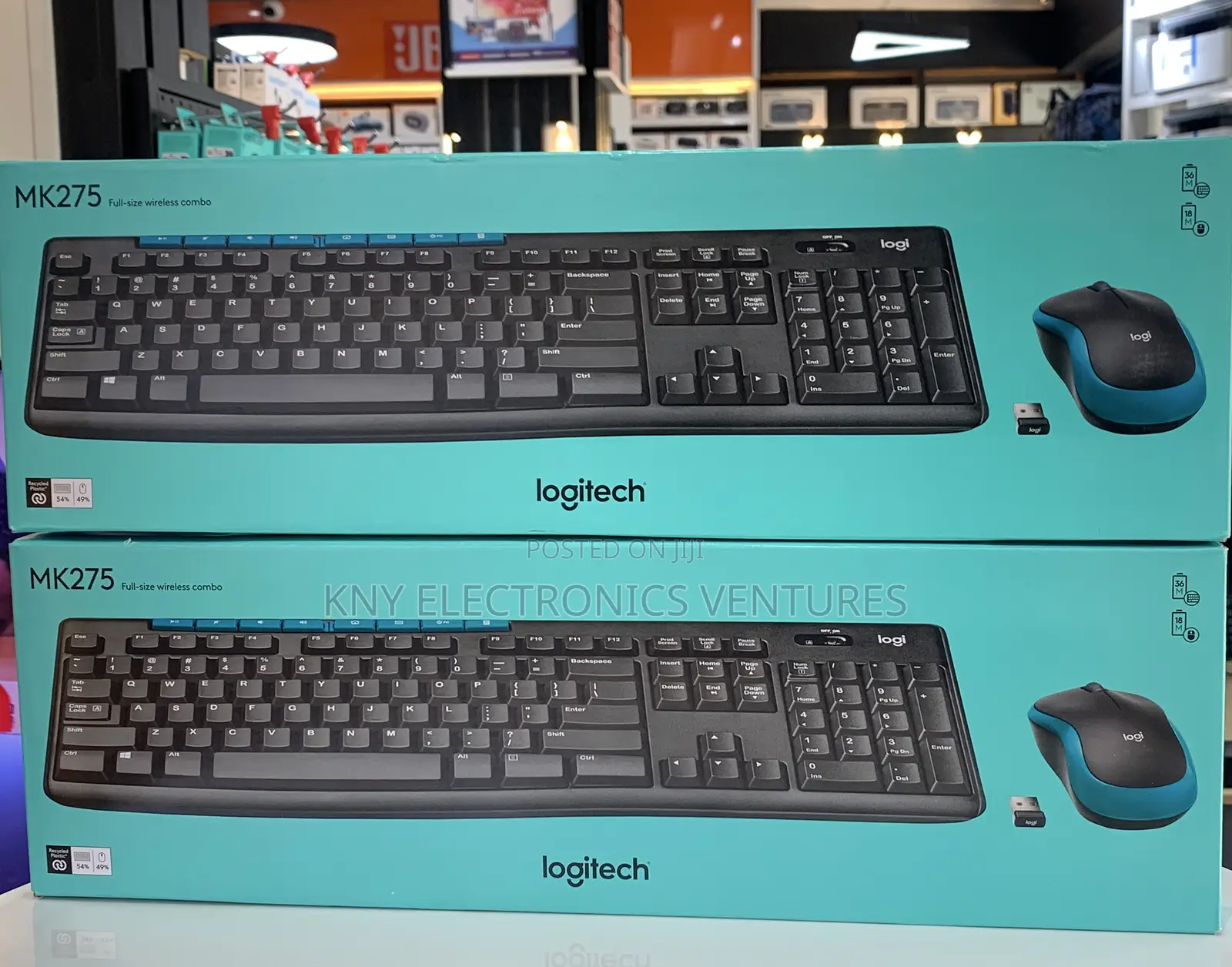Logitech Mk275 Wireless Keyboard and Mouse