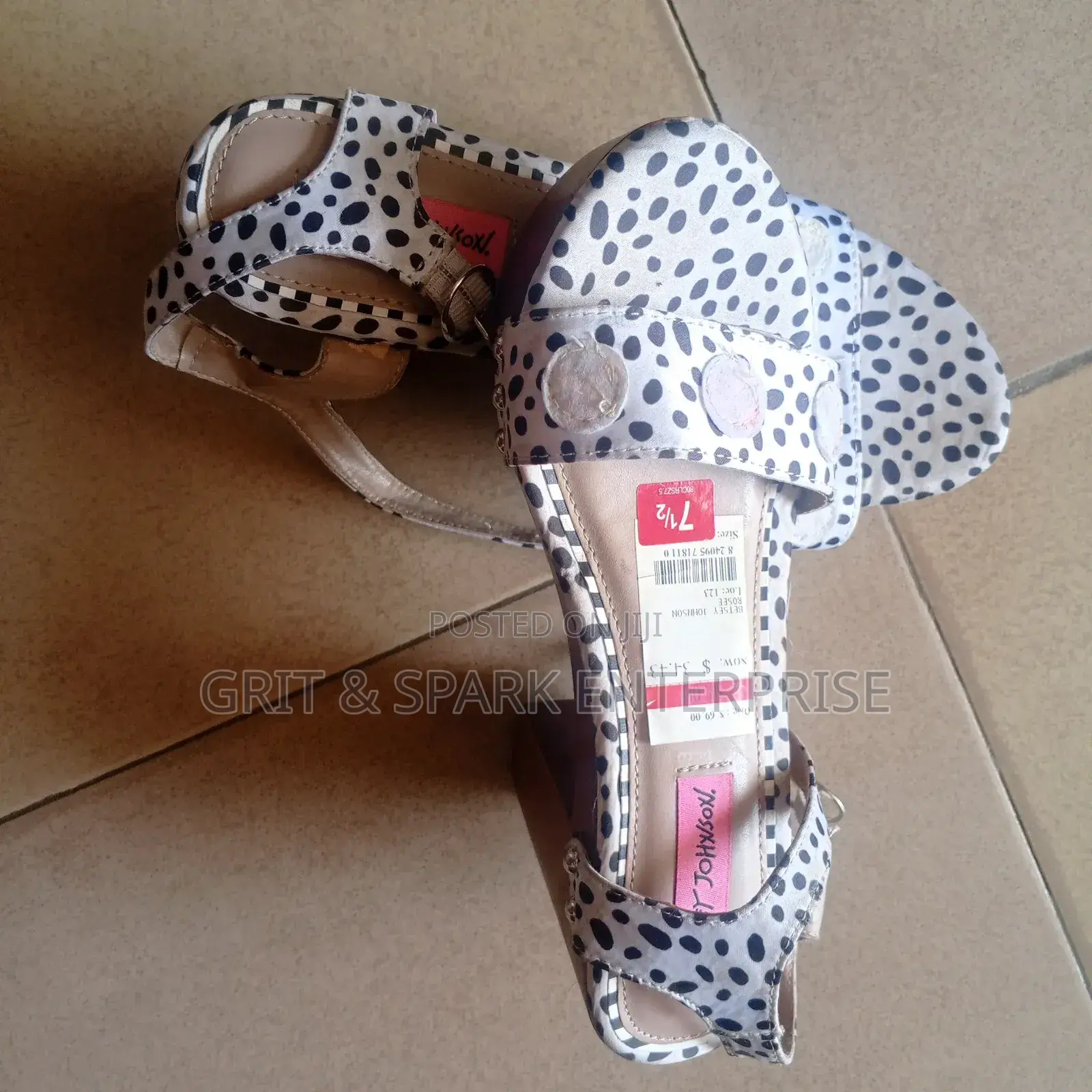 Betsey Johnson Sandals (Brand New From Usa 7 Half)