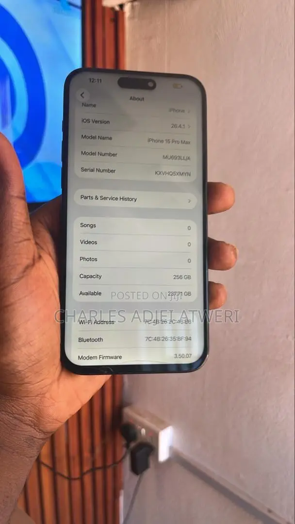 Apple iPhone 15 Pro Max 256 GB Blue