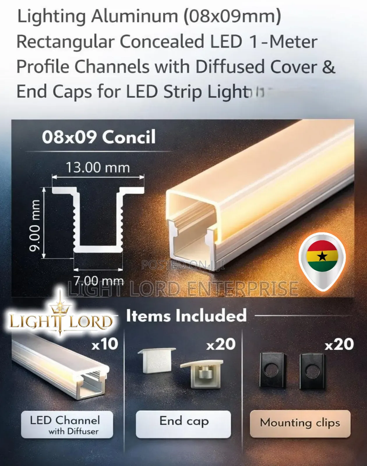 Concealed Aluminum Profile Channel