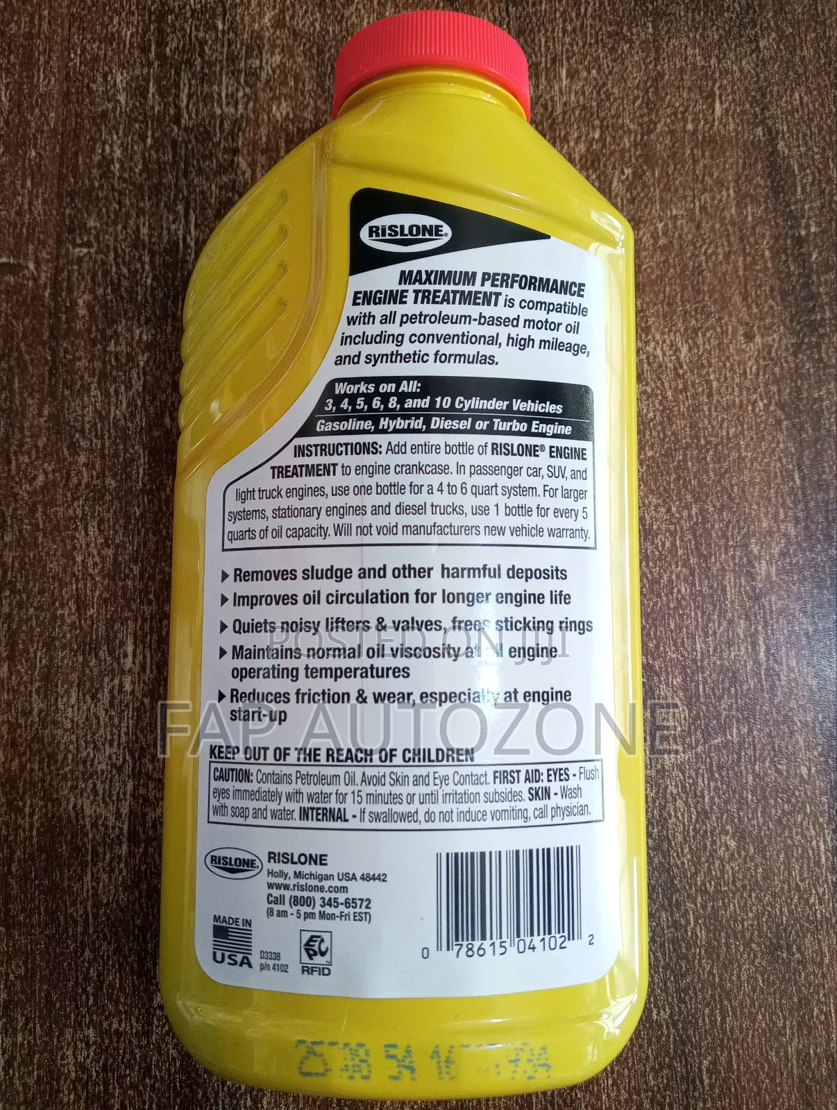 01197. Original Rislone Oil Treatment From Usa