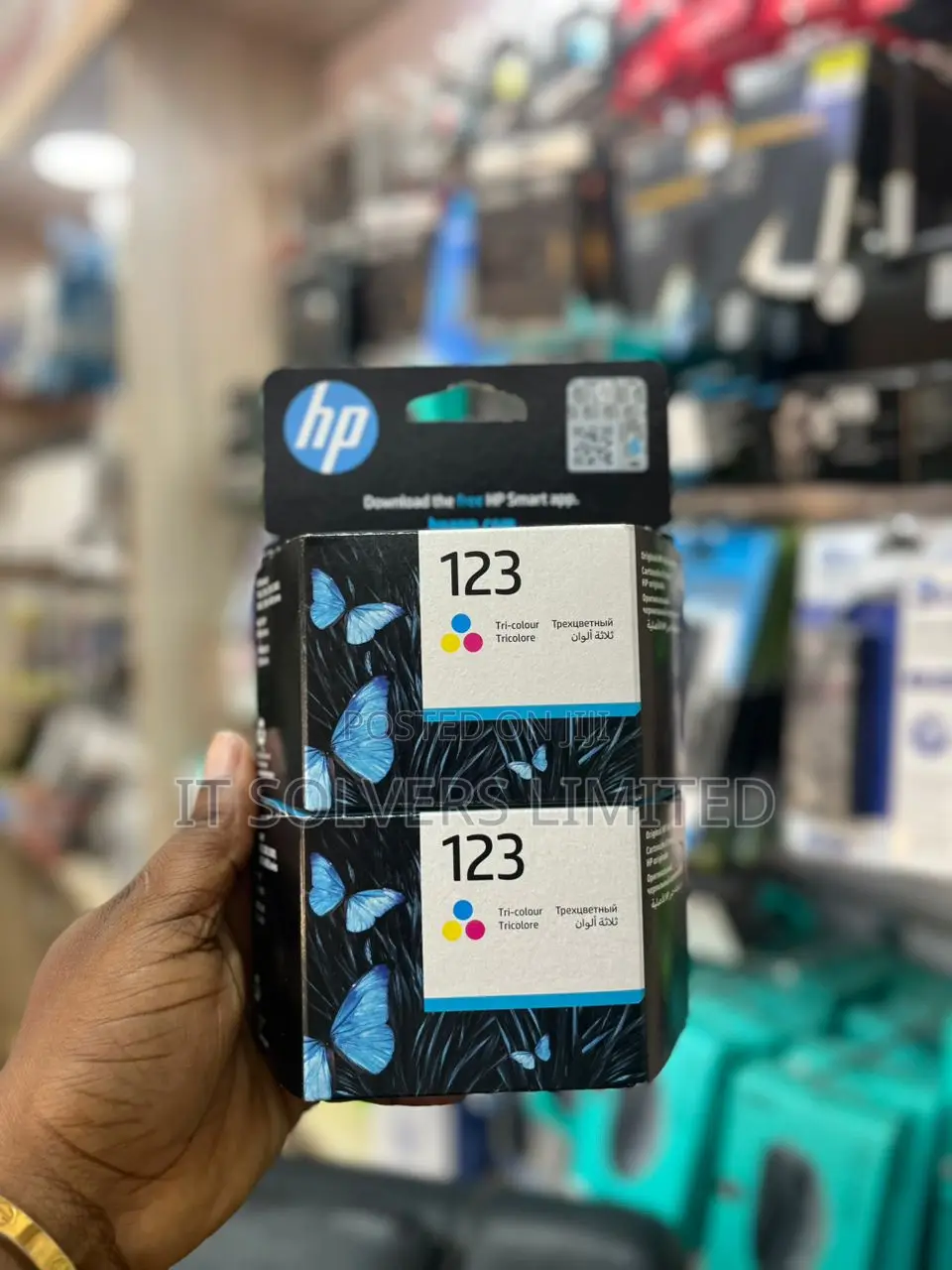Hp 123 Ink Cartridge Color