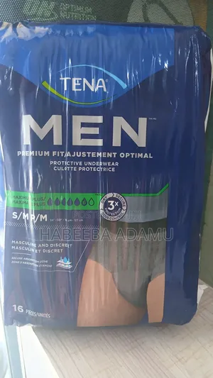 Tena Men Premium Fit/ Adjustment Optimal .Medium Size