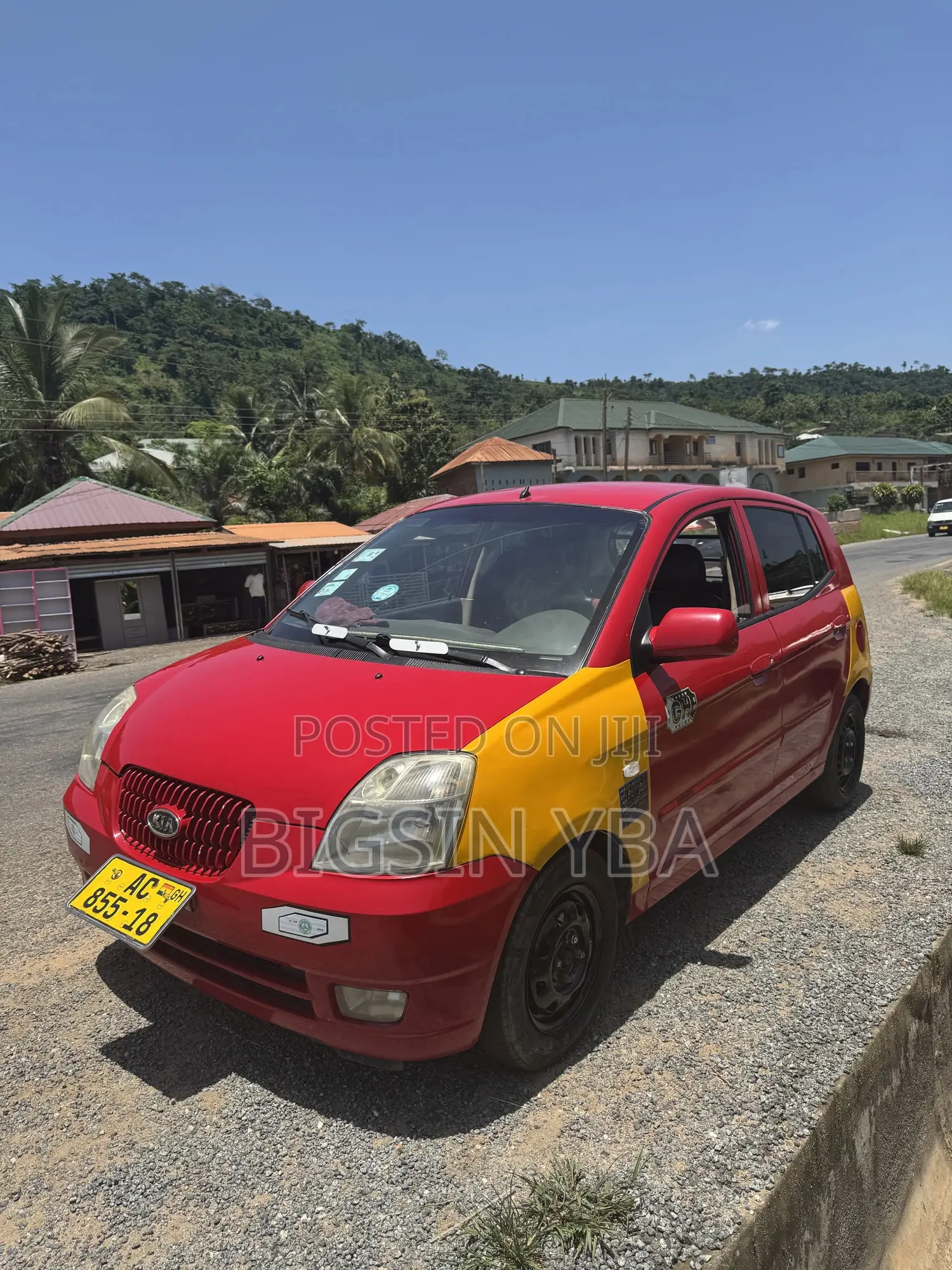 Kia Morning 2010 Red