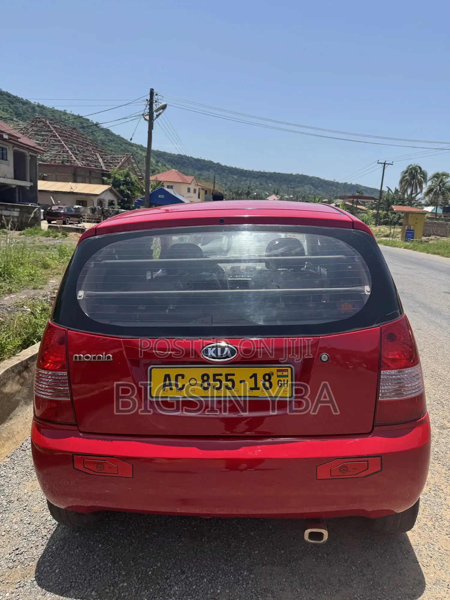 Kia Morning 2010 Red