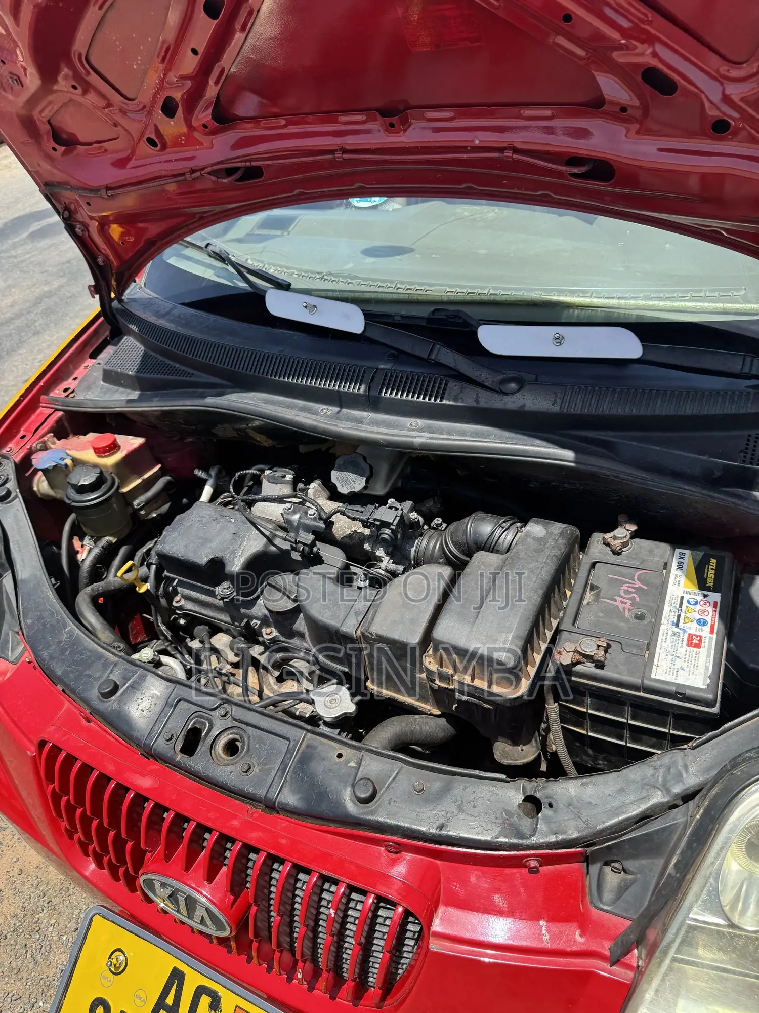 Kia Morning 2010 Red
