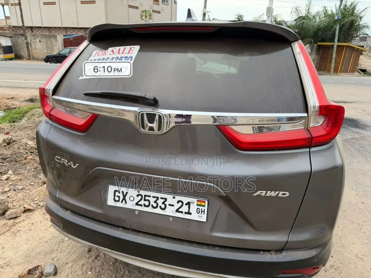 Honda CR-V EX-L 4dr SUV (1.5L 4cyl CVT) 2017 Gray