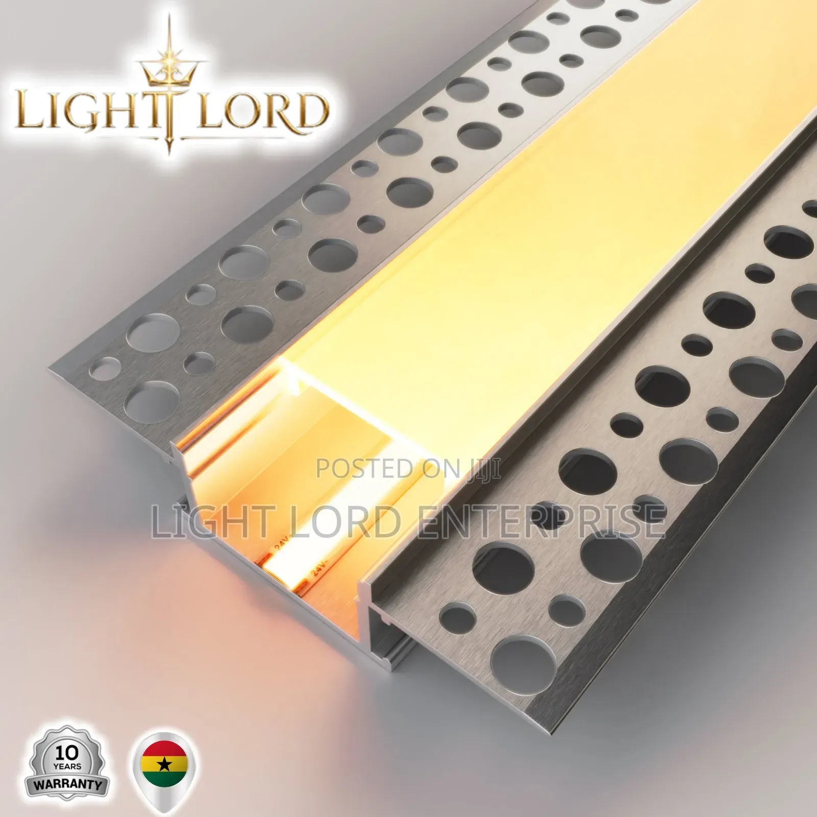 Clear View Aluminum Profile Channel 3meters